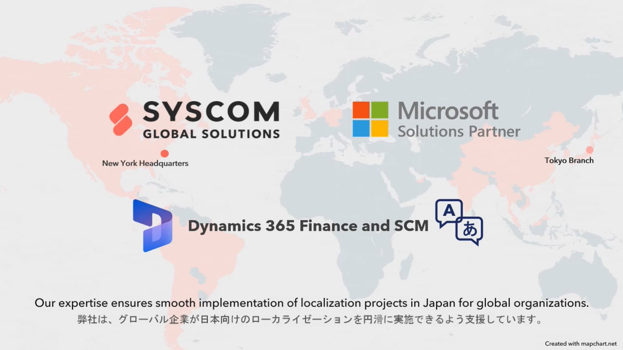 Localization Service for the Japanese Market